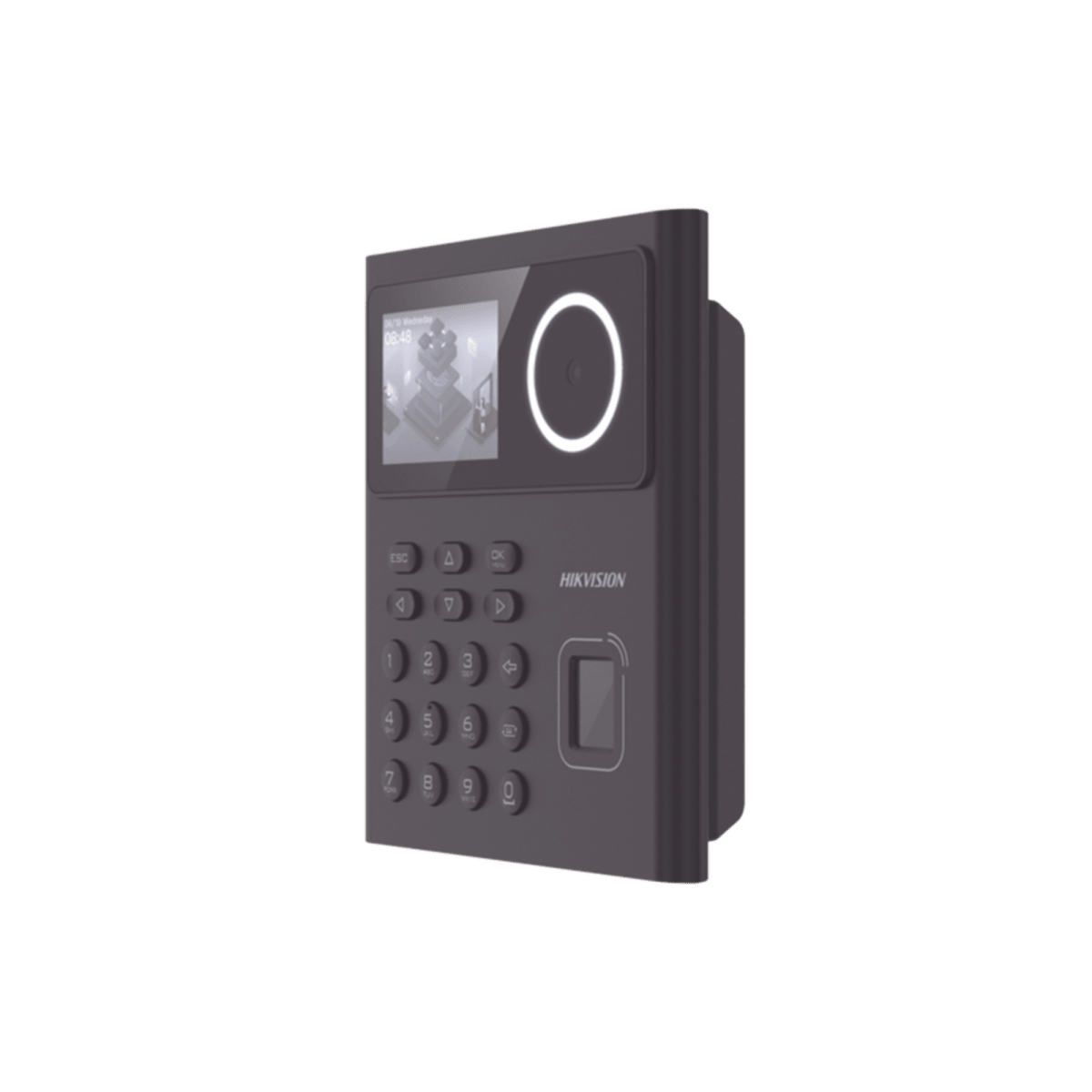 BiometricosHIKVISIONDS-K1T320MFWX-B/STerminal Biométrico WiFi Facial Huella MIFARE Batería HikConnect Hikvision DS - K1T320MFWX - B/S - SILYMX