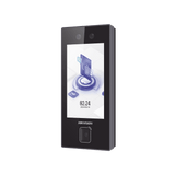 BiométricosHIKVISIONDS-K1T344MBWX-QRE1Terminal Facial 3000 Rostros Lector QR Físico Tarjetas MIFARE Pantalla 4.5" IP65 PoE WiFi Hikvision DS - K1T344MBWX - QRE1 - SILYMX