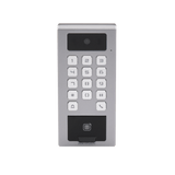 Lector Biometrico HIKVISION con Teclado para Exterior Antivandálico IP65 & IK09 Videoportero Multiapartamento Huella, Tarjeta, Código QR, PIN o App - SILYMX