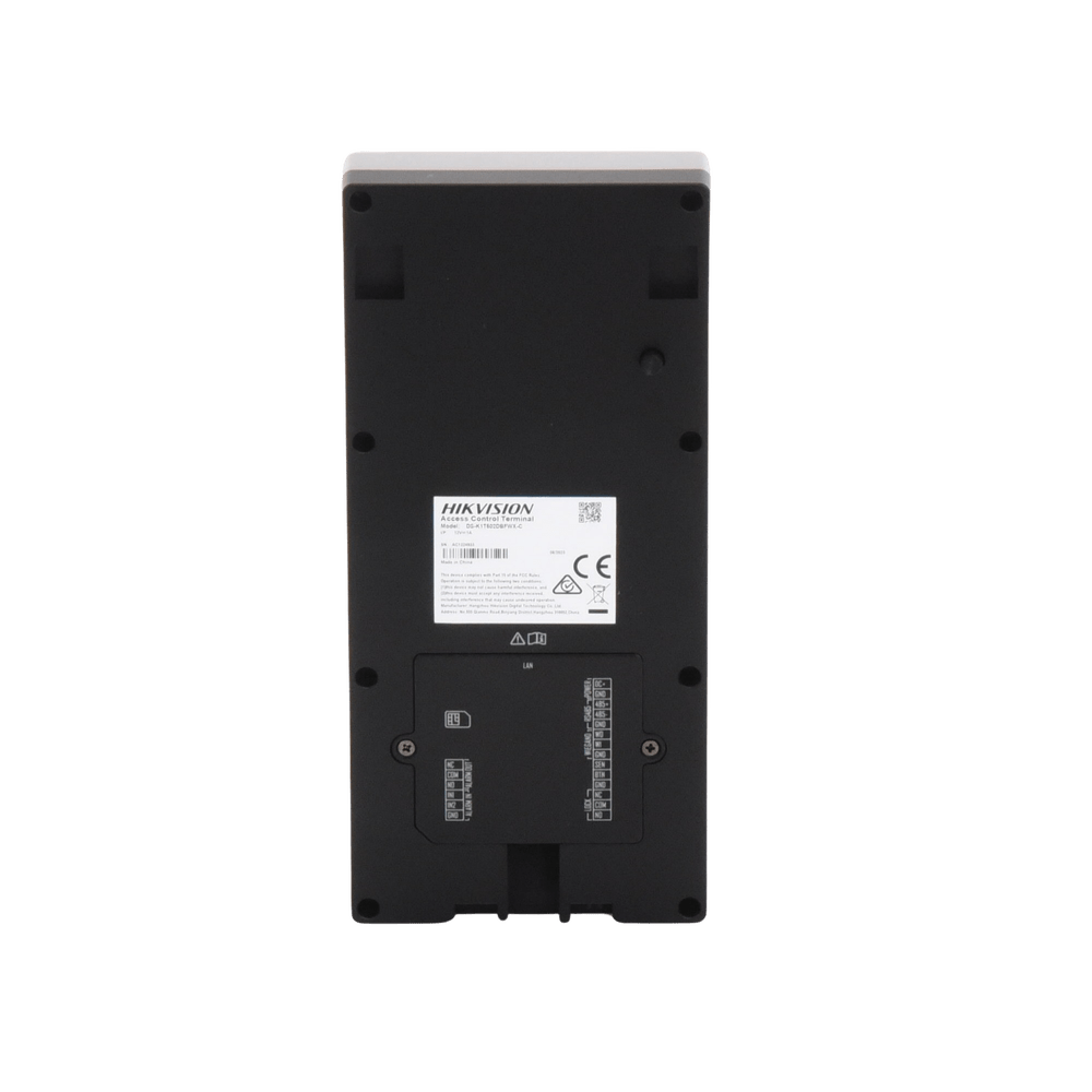 Lector Biometrico HIKVISION con Teclado para Exterior Antivandálico IP65 & IK09 Videoportero Multiapartamento Huella, Tarjeta, Código QR, PIN o App - SILYMX