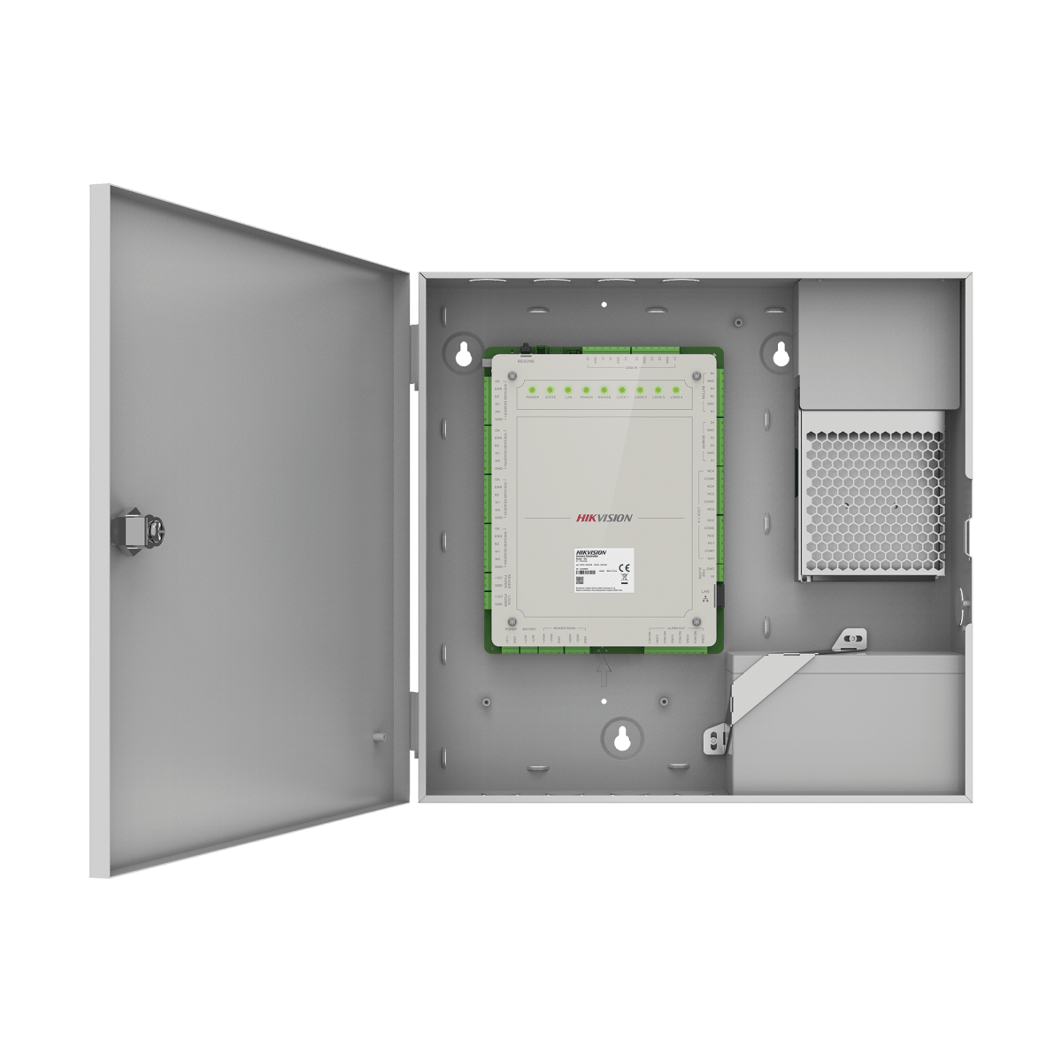 Controladores de AccesoHIKVISIONDS-K2624XControlador de Acceso Hikvision DS - K2624X para 4 Puertas | Gestión en la Nube Hik - Connect Teams | 100,000 Usuarios - SILYMX