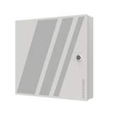 Controlador de acceso WiFi Hikvision DS-K2702WX-E1 · 2 Puertas · 4 Lectoras de Huella y Tarjeta Hik-Connect Teams · PoE · Wiegand · Expandible hasta 126 Puertas - SILYMX