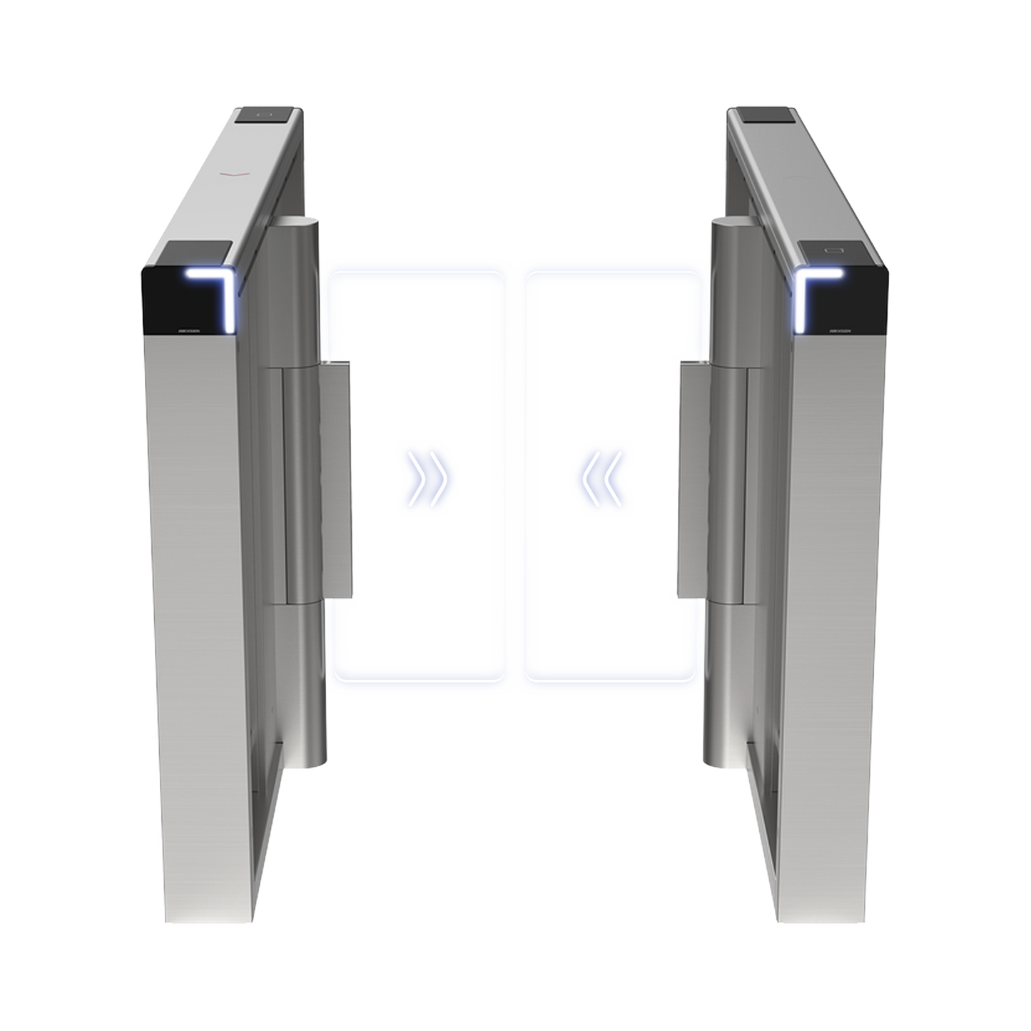 Torniquete Swing PREMIUM Hikvision – Carril 90 cm – 12,000,000 MCBF – LED – Incluye Izquierdo y Derecho DS-K3B530X-LR/MPG-DP90