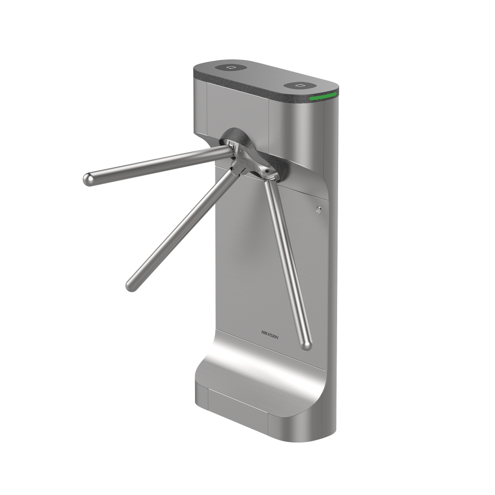 Torniquete Trípode con Diseño Slim Ultra Estético Uso Rudo LEDs Indicador de Entrada y Salida Acero Inoxidable Exterior Protegido - SILYMX