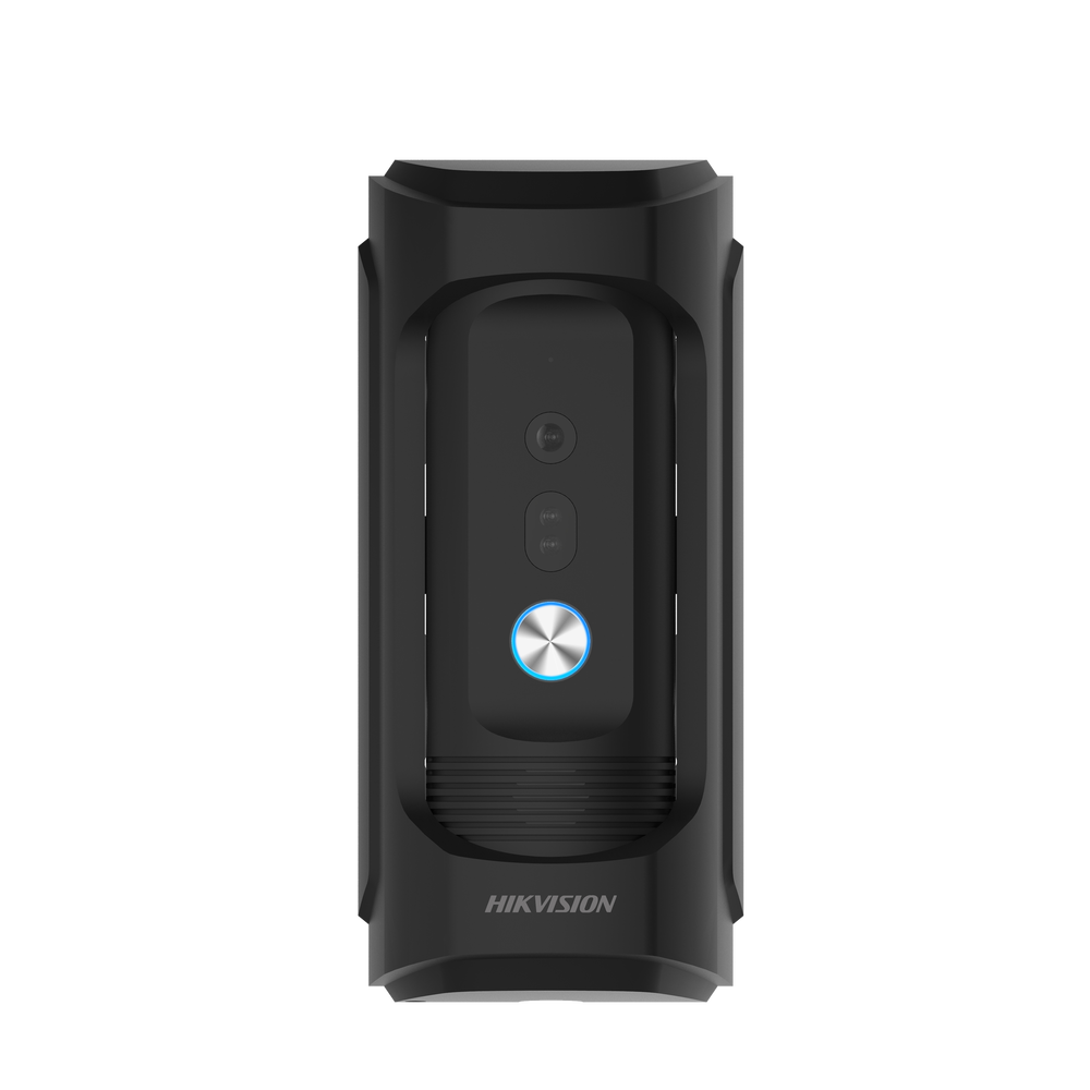 Frente de Calle IP 2MP Uso Rudo Antivandálico IK09 Exterior IP65 PoE Estándar IR 3mts Compatible Monitor IP Llamada App HIKVISION DS-KB8113-IME1B - SILYMX