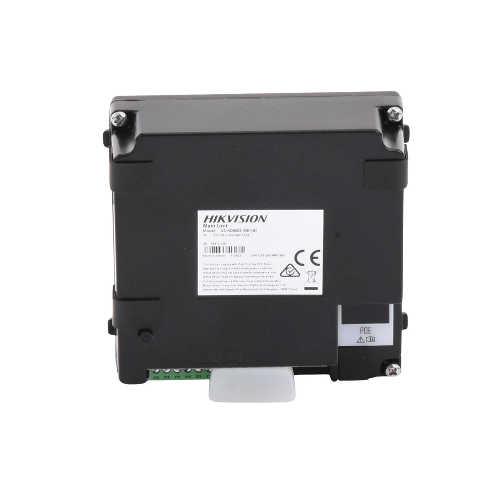 Frente de calle IP 2 Megapixel para Videoportero Modular PoE Angulo 146° Ultra Baja Iluminación Exterior IP65 WDR 120 dB - SILYMX