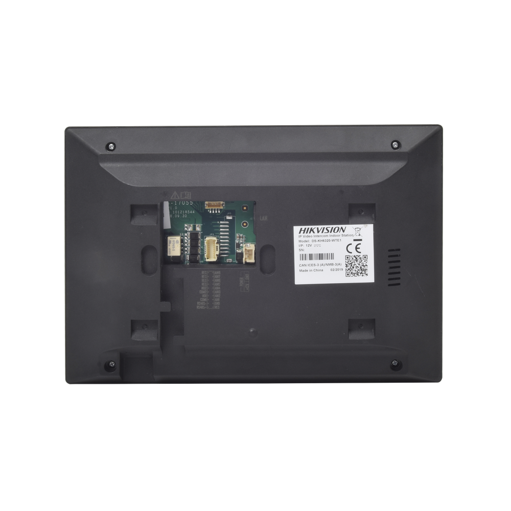 Monitor IP WiFi Touch Screen 7" para Videoportero IP PoE Audio de dos vías Policarbonato DS-KH6320-WTE1 - SILYMX