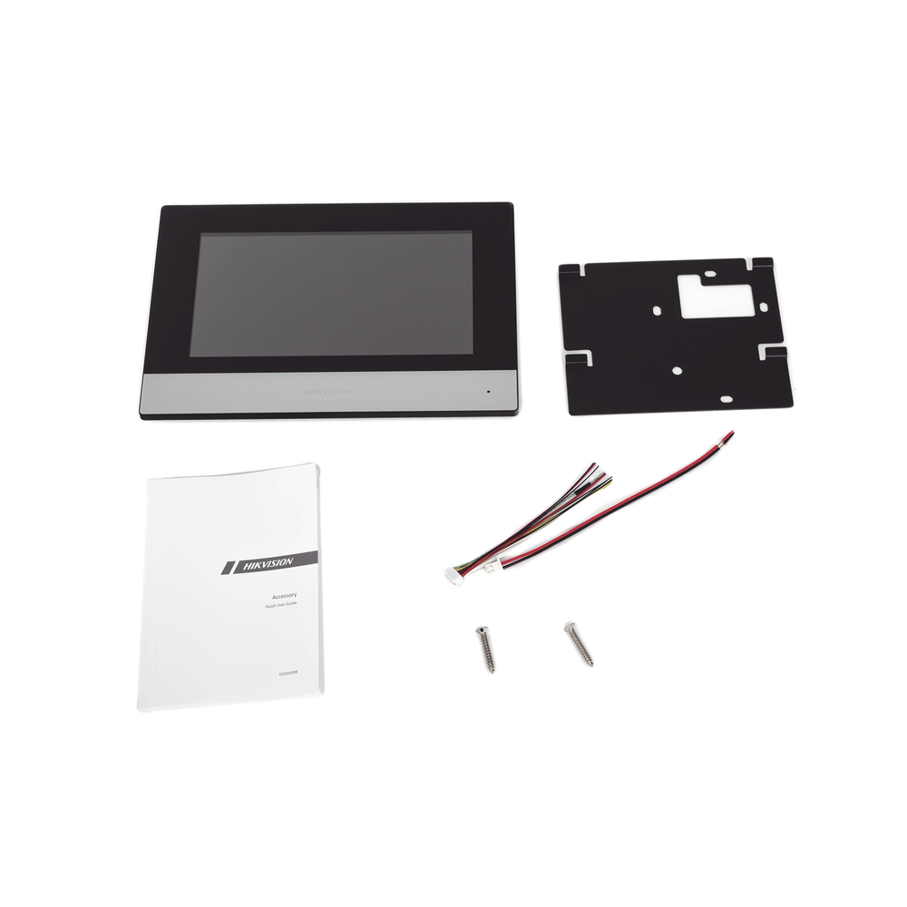 Monitor IP WiFi Touch Screen 7" para Videoportero IP PoE Audio de dos vías Policarbonato DS-KH6320-WTE1 - SILYMX