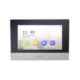 Monitor IP WiFi Touch Screen 7" para Videoportero IP PoE Audio de dos vías Policarbonato DS-KH6320-WTE1 - SILYMX