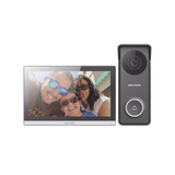 Kit de Videoportero Hibrido TurboHD con Pantalla LCD touch de 7" Wi-Fi Frente de Calle para Exterior Metalico 720p DS-KIS313-P - SILYMX