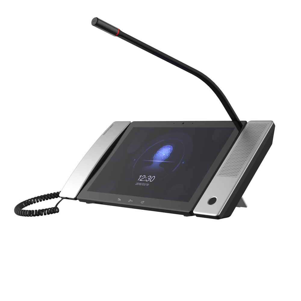 Estación Maestra Touch para Guardias en Soluciones de Multiapartamento IP Apertura Remota de Puertas Comunicación de Guardia con Residente y Visitante DS-KM9503