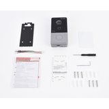 Videoportero IP 2 Megapixel PoE Estandar IP65 Apertura desde Hik-connect Soporta 1 Departamento y Hasta 6 Monitores Tarjetas Mifare DS-KV6113-WPE1(C) - SILYMX
