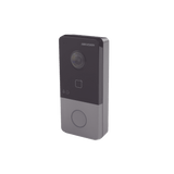 Videoportero IP 2 Megapixel PoE Estandar IP65 Apertura desde Hik-connect Soporta 1 Departamento y Hasta 6 Monitores Tarjetas Mifare DS-KV6113-WPE1(C) - SILYMX