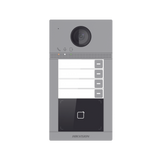 Videoportero IP 2 Megapixel Llamada y Apertura Remota desde App PoE Exterior IP65 + Antivandalico IK08 4 Departamento 2 Puertas y hasta 6 Monitores - SILYMX