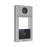 Videoportero IP 2 Megapixel Llamada y Apertura Remota desde App PoE Exterior IP65 + Antivandalico IK08 4 Departamento 2 Puertas y hasta 6 Monitores - SILYMX