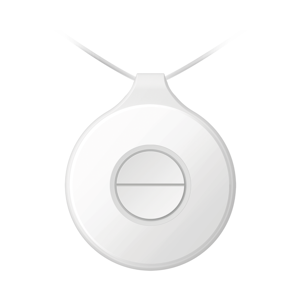 AX PRO Botón de Pánico Doble Inalámbrico Portátil HIKVISION IP54 Indicador LED DS-PDEBP2-EG2-WB - SILYMX