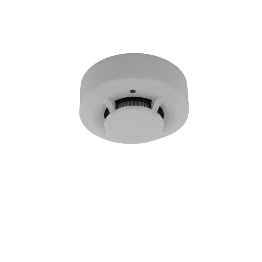 Detector de Humo Fotoeléctrico No Direccionable de 4 Hilos Ideal para Cualquier Panel de Alarma Cableado DS-PDSMK-4 - SILYMX