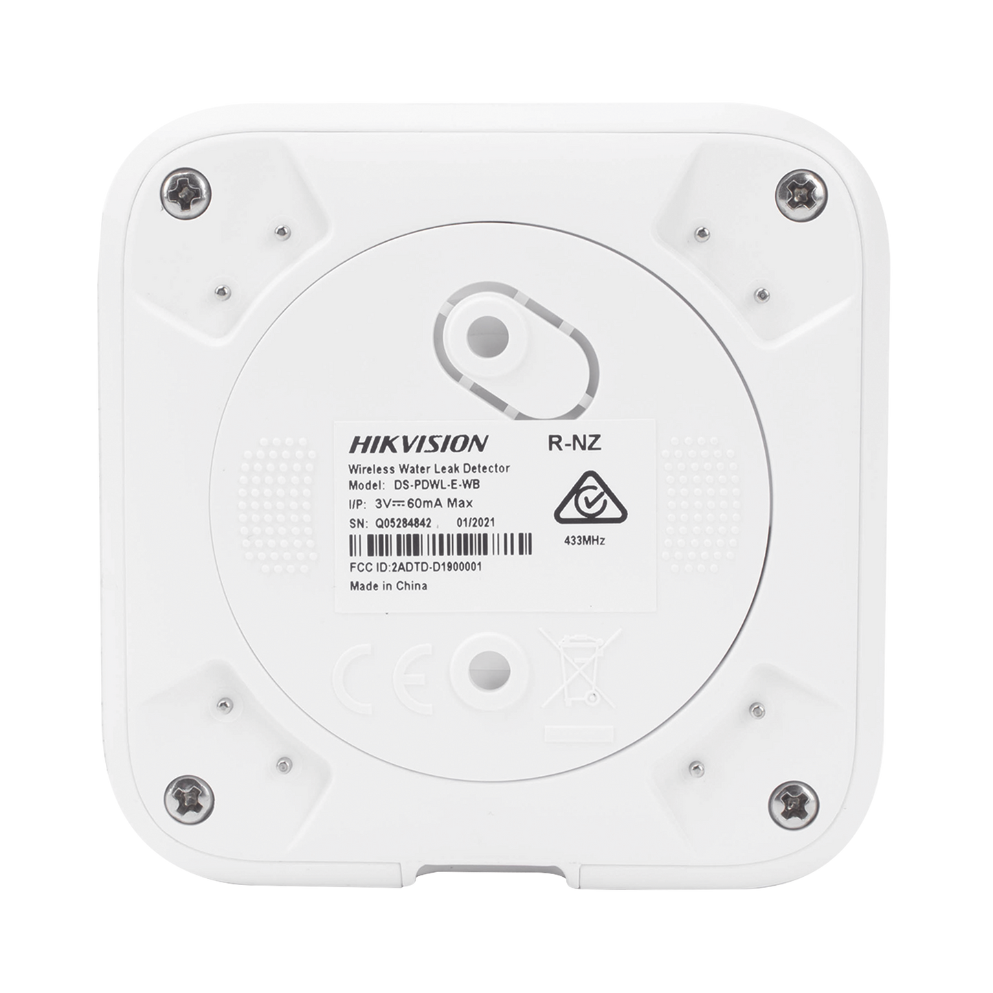 Detector de Fugas de Agua Inalámbrico Sensor Interno y Externo por medio de Cable AX PRO DS-PDWL-E-WB