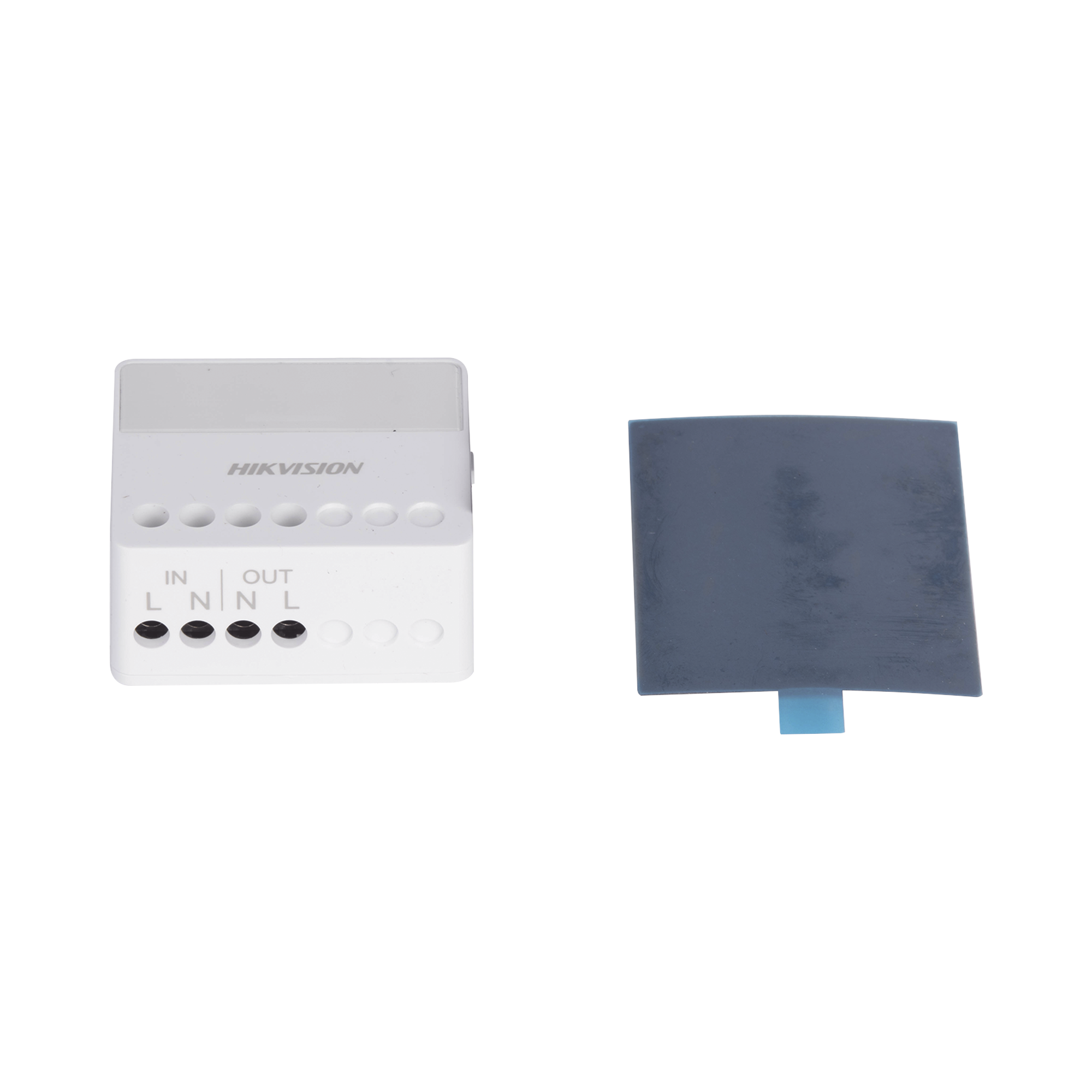 Interruptor Inalámbrico AX PRO Hikvision para Control de Alta Potencia 100–240 VCA DS-PM1-O1H-WB