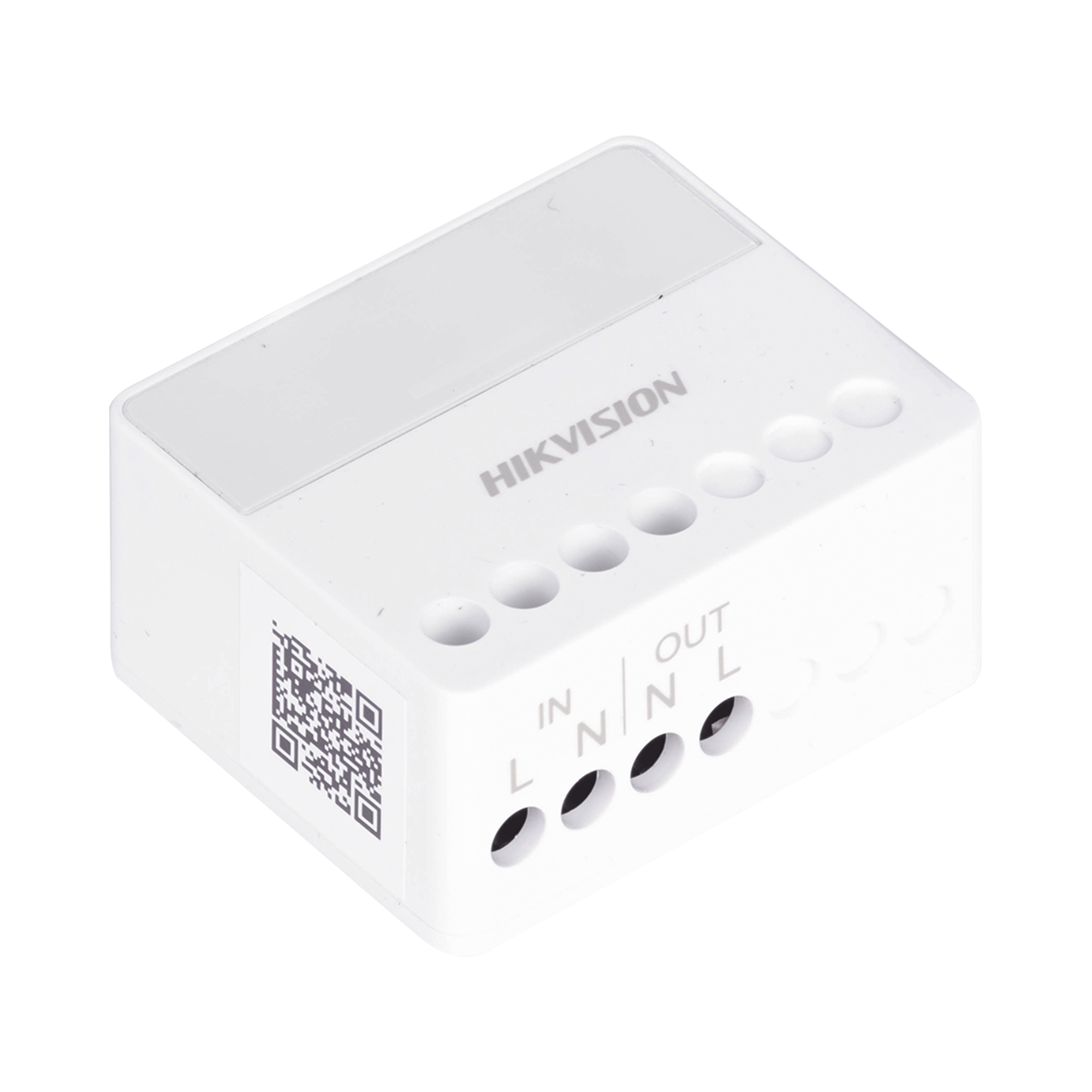 Interruptor Inalámbrico AX PRO Hikvision para Control de Alta Potencia 100–240 VCA DS-PM1-O1H-WB