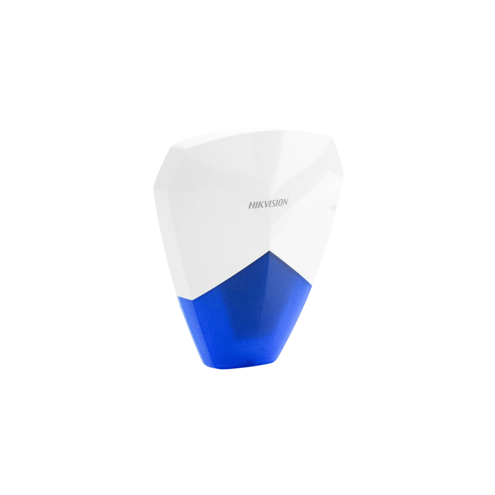 Sirena Estrobo Cableada Hikvision Ideal Para Cualquier Panel De Alarma Azul DS-PS1-B - SILYMX