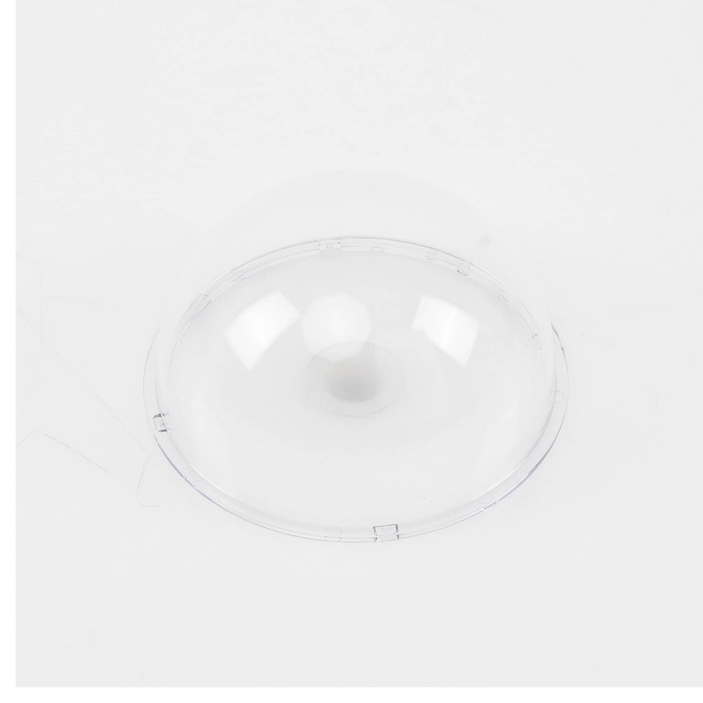 Burbuja Transparente para Domos Fijos IP o TURBOHD Compatible con epcom HIKVISION Soporta IP66 IK10 DS-SMALL-BUBBLE-T - SILYMX