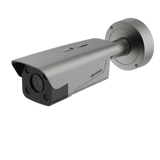 Cámara Bala IP 4 Megapixel ANPR para Control de Acceso Lente Mot. 2.8 mm 12 mm Reconocimiento y Captura de Placas Vehiculares IP67 IK10 PoE Alarmas IO DS-TCG406-E - SILYMX