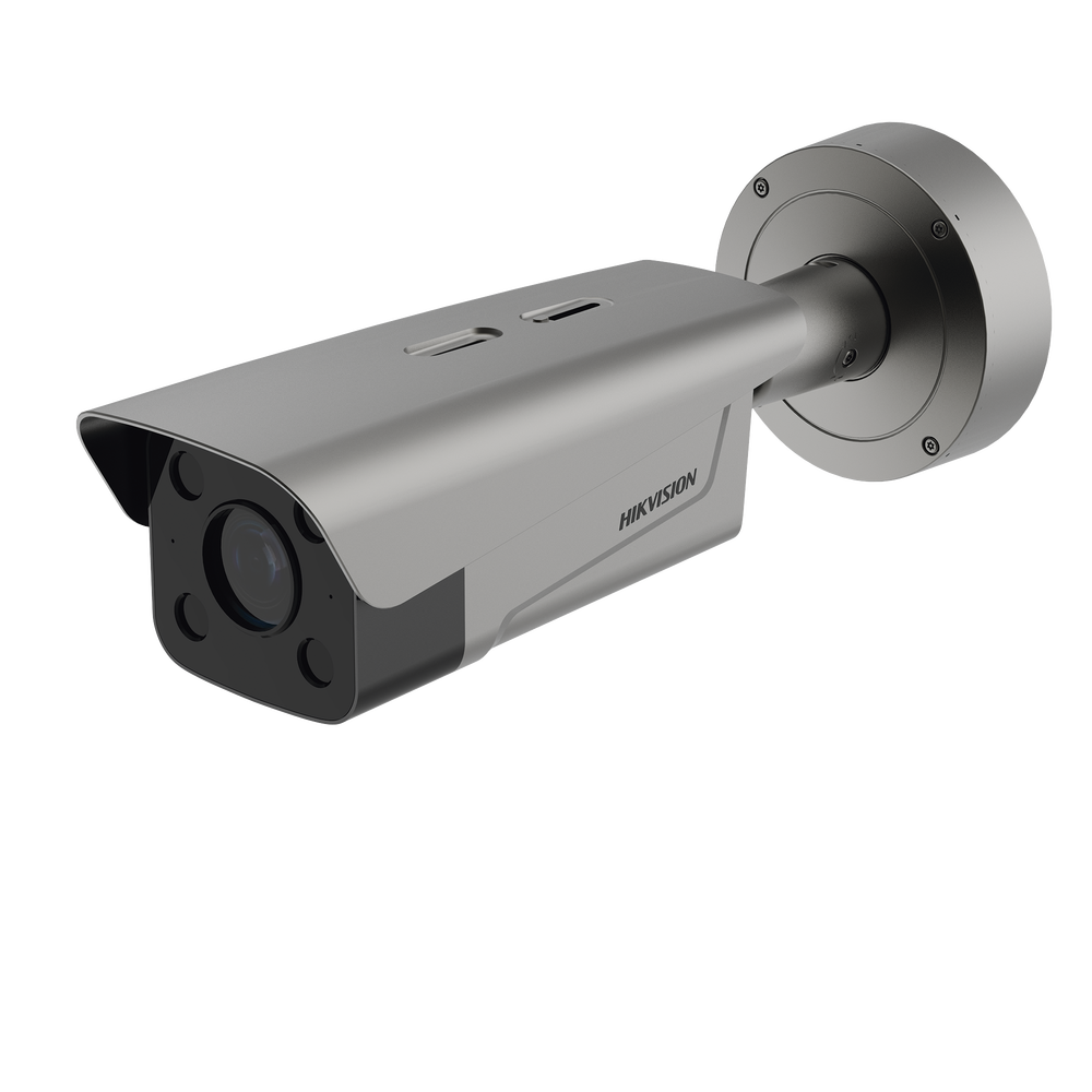 Cámara Bala IP 4 Megapixel ANPR para Control de Acceso Lente Mot. 2.8 mm 12 mm Reconocimiento y Captura de Placas Vehiculares IP67 IK10 PoE Alarmas IO DS-TCG406-E - SILYMX