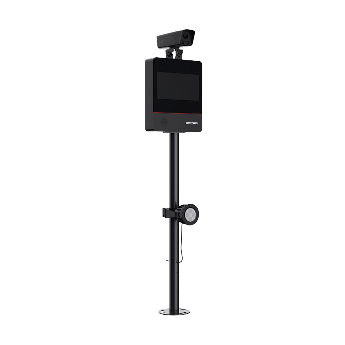 Kit ANPR Hikvision DS-TMC200-E1/3106 – Cámara LPR 2MP con Luz Blanca y Pantalla LED para Control de Acceso Vehicular