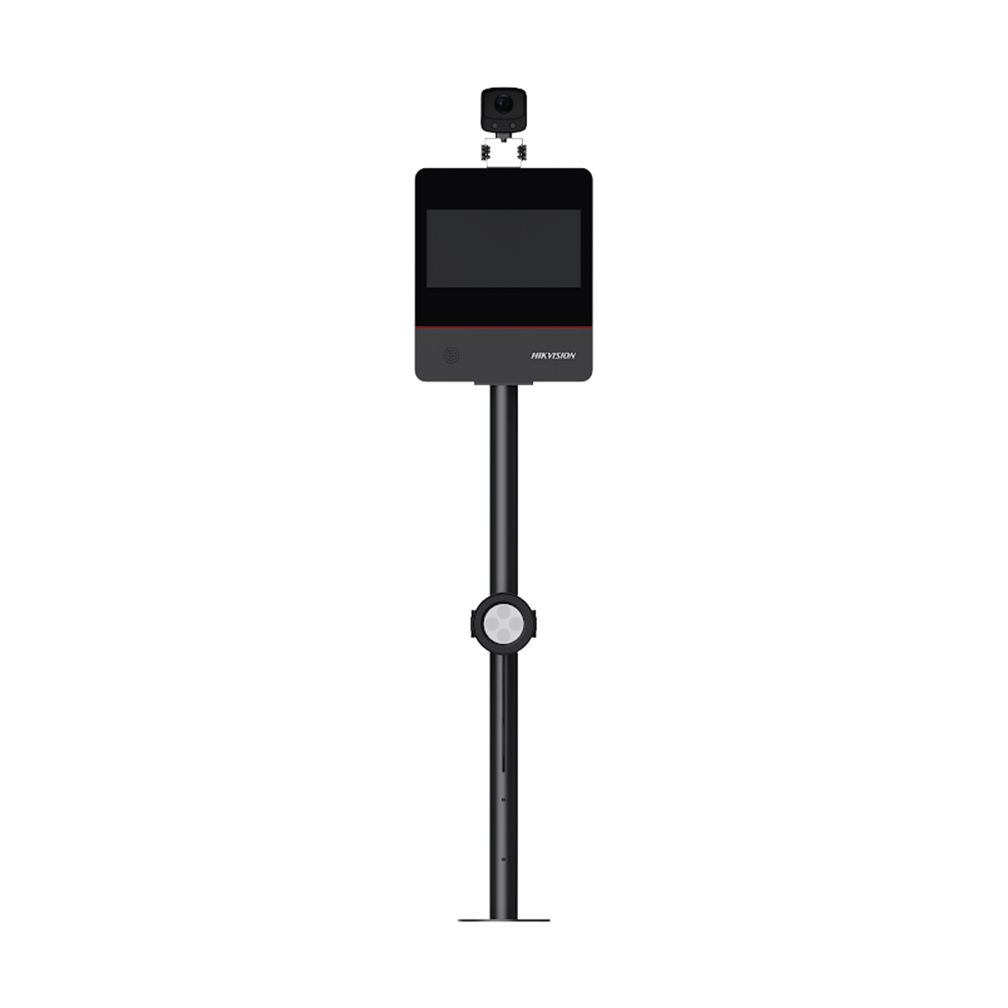 Kit ANPR Hikvision DS-TMC200-E1/3106 – Cámara LPR 2MP con Luz Blanca y Pantalla LED para Control de Acceso Vehicular