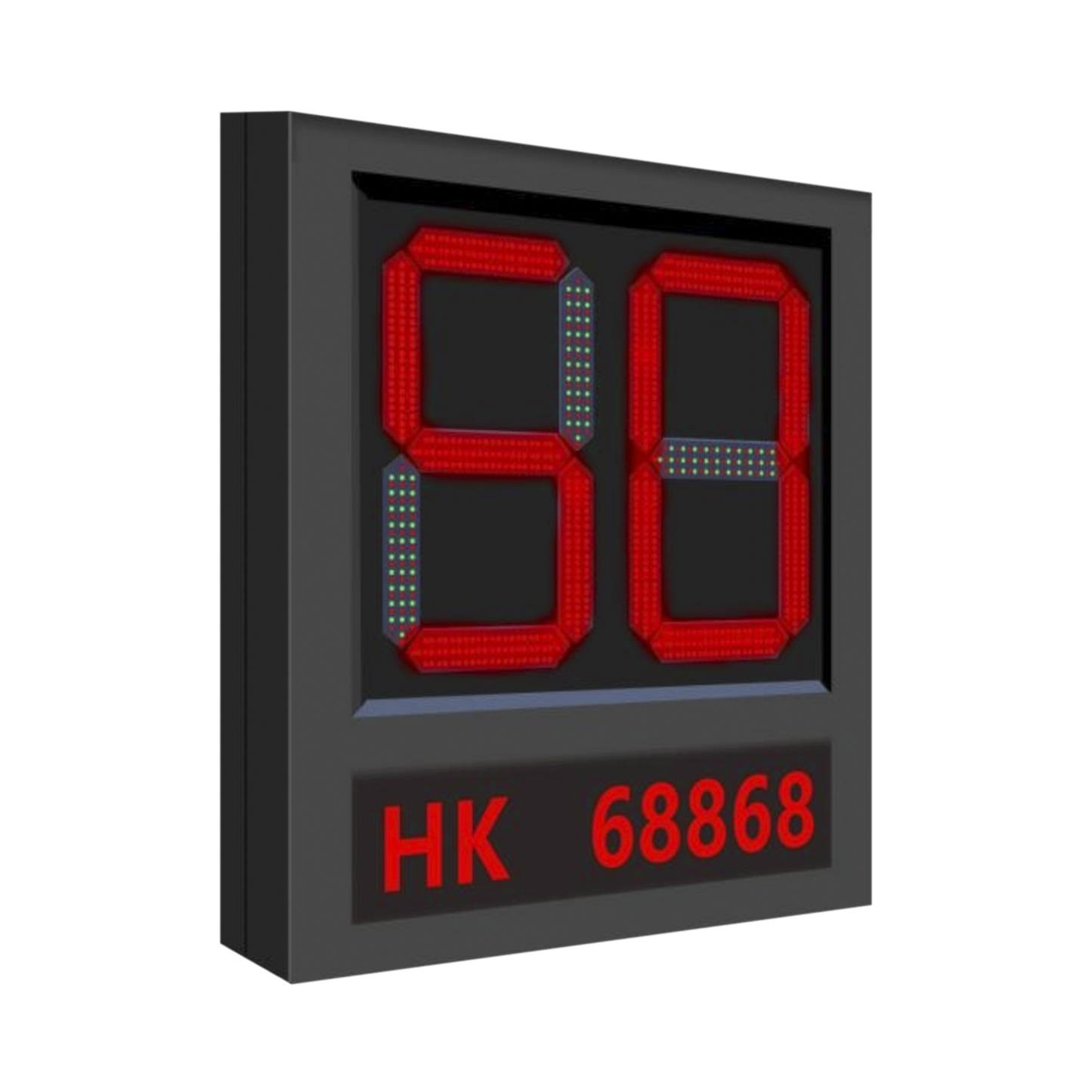 Pantalla LED Hikvision DS-TVL224-8-5EY – Indicador de Exceso de Velocidad / Velocidad Normal (50m Visibilidad)