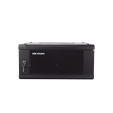Gabinete Rack 19” Hikvision – 4U – Montaje en Pared o Piso – Puerta de Cristal Templado DS-XS6404-S/B - SILYMX