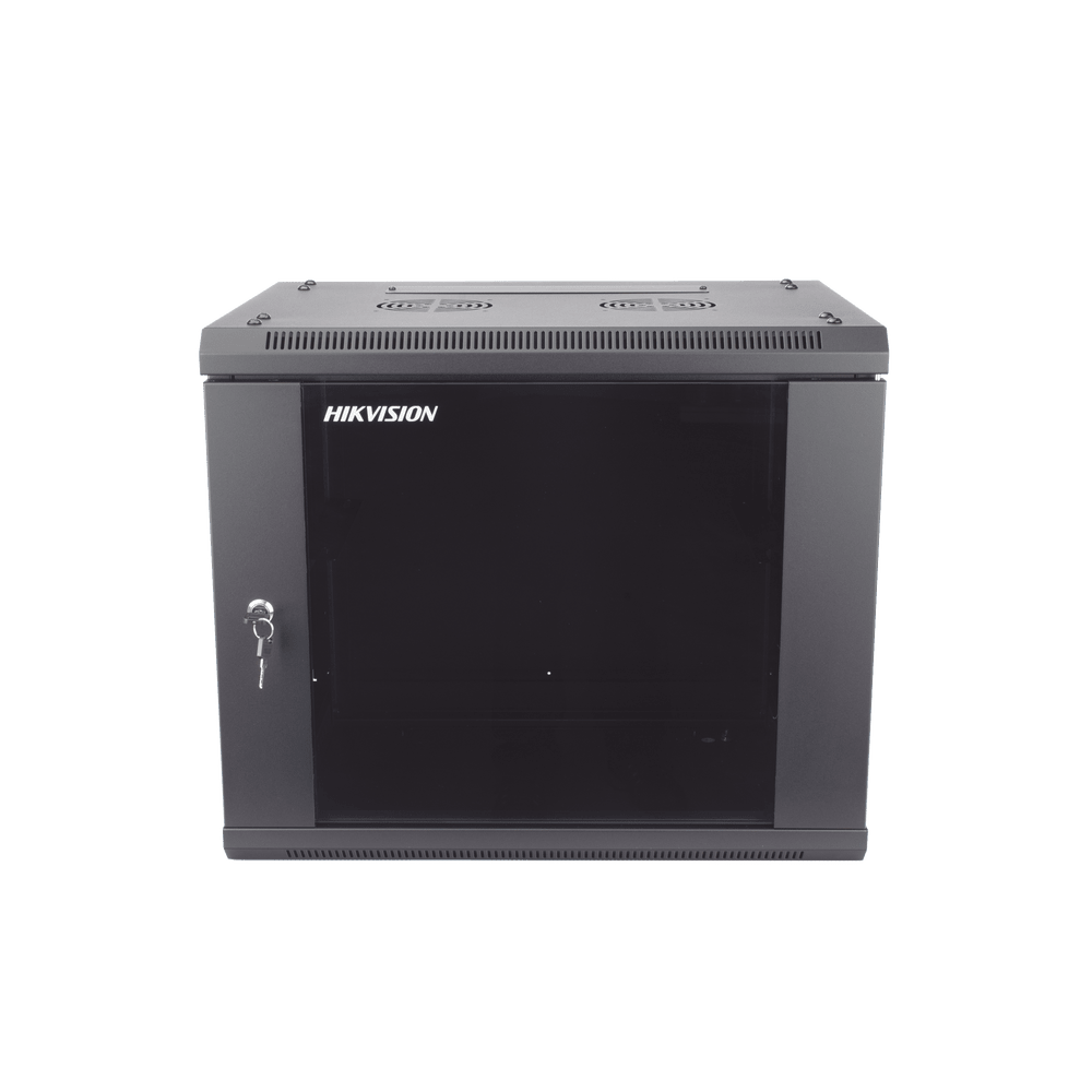 Gabinete Rack 19 Pulgadas 9U Montaje Pared Piso Cristal Templado Acero ...