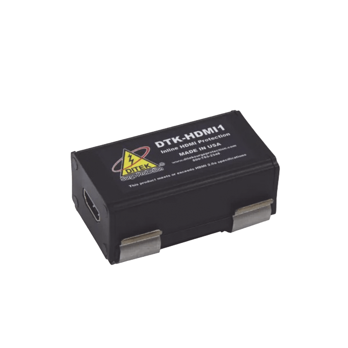 DITEKDTKHDMI1Protector Contra Sobretensiones para Cable HDMI Compatible con HDMI 2.0a Y HDCP 2.2, Soporta hasta 4k UHD DITEK DTKHDMI1 - SILYMX