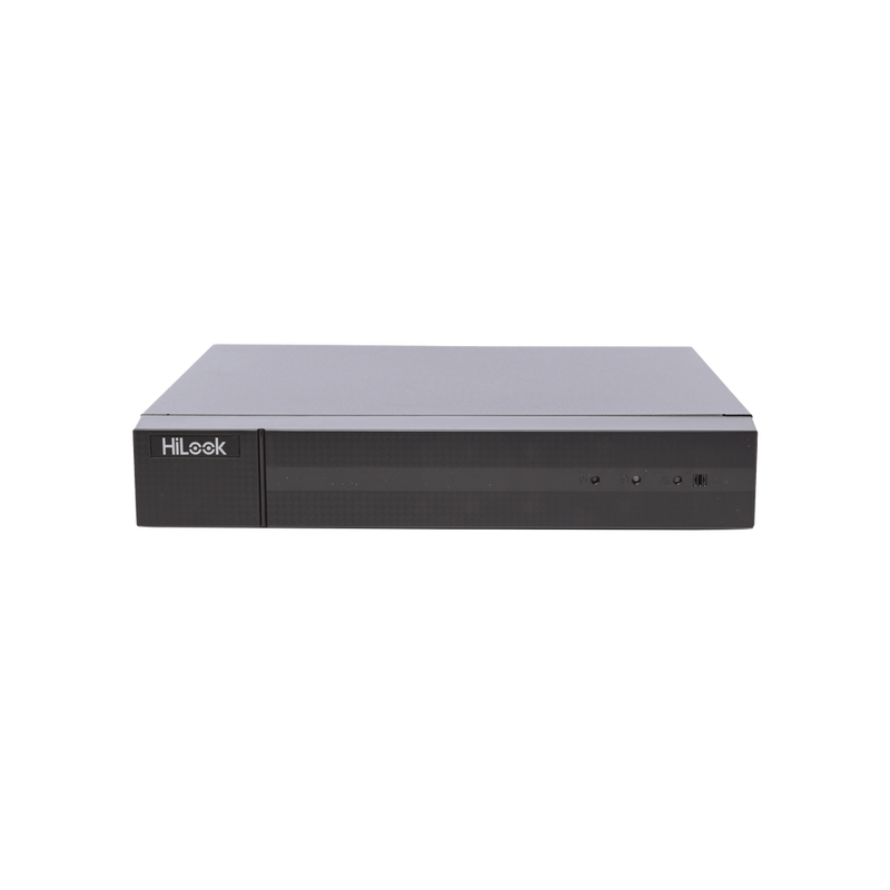 DVR Hilook 4 Megapixel 4 Canales TVI AHD CVI CVBS + 2 Canales IP 1 HDD H.265+ Salida en Full HD Audio por Coaxitron DVR-204Q-K1(C)(S) - SILYMX