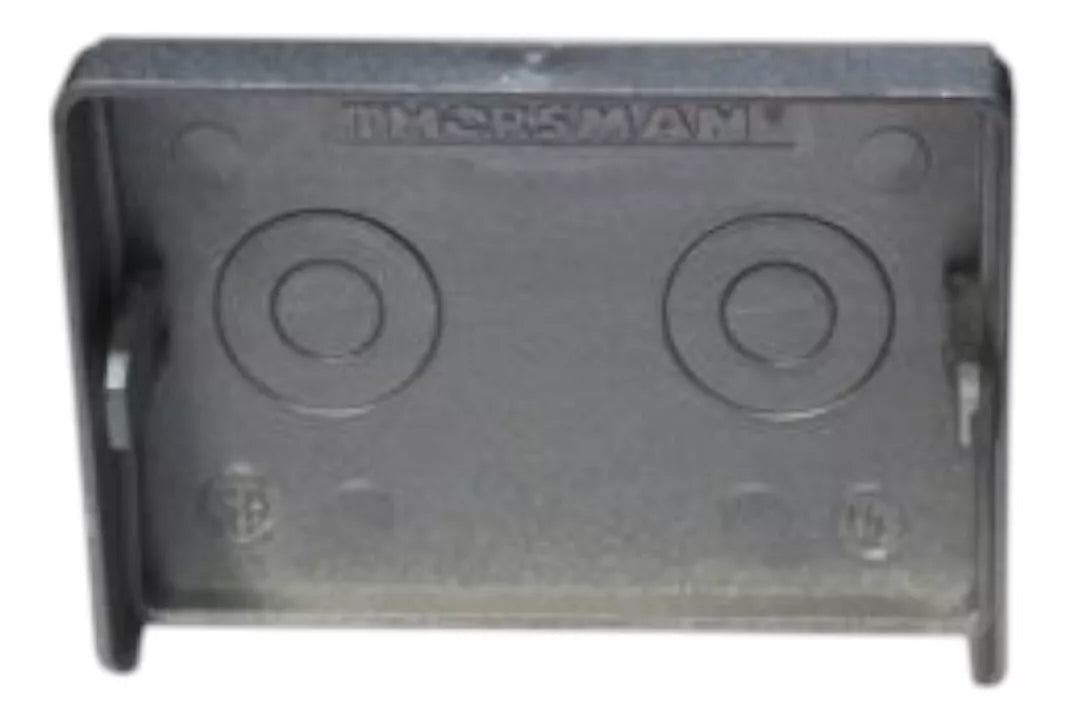 Tapa final de aluminio para canaleta INKA100 INKA-100-F - SILYMX