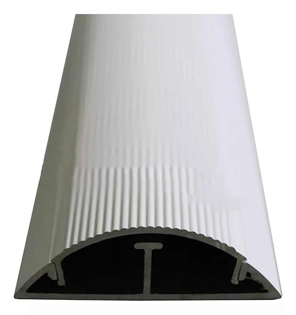 Ducto de media caña de aluminio tramo de 2.5m de largo DMCTALUM - SILYMX