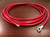 Cable para Controlador 3.0 m Rojo Calibre 8 AWG con Terminal de Ojo en un Extremo CBL-8AWG-3R - SILYMX