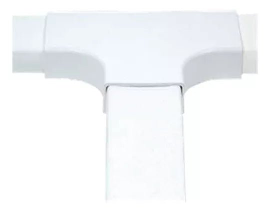 Sección en T color blanco de PVC auto extinguible DMC-4FT-T - SILYMX