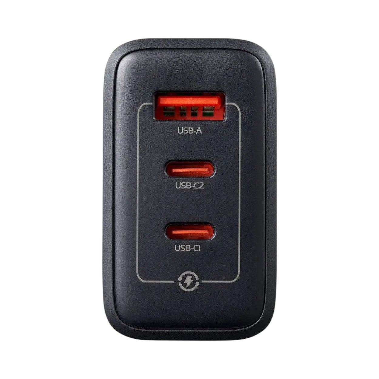 Cargador ADATA 65W USB-C PD 3.0 & QC 4.0 | Carga Rápida para Laptop, iPhone, Android | 3 Puertos | Negro ChargerU-0653-QCPDBK - SILYMX