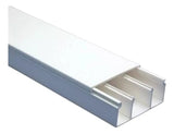 Canaleta color blanco de 3 vías de PVC auto extinguible TMK-2560 - SILYMX