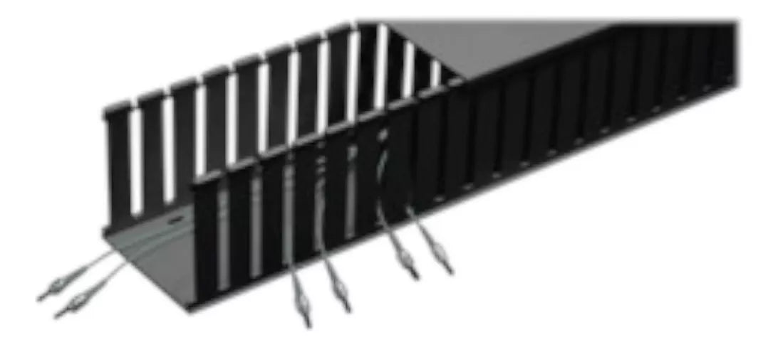 Canaleta Ranurada de PVC sin Tapa Tipo G 108 mm de Ancho 104.1 mm de Alto y 1828.8 mm de Largo G4X4BL6 - SILYMX