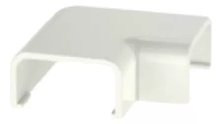 Conexión en ángulo recto L para uso con canaleta LD5 material ABS RAF5IW-E - SILYMX