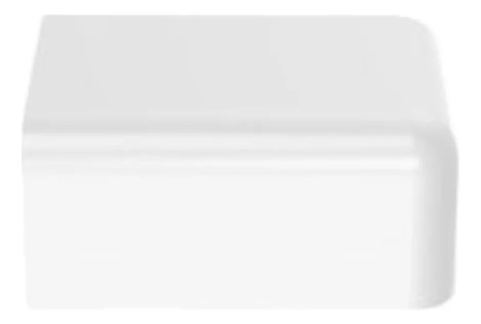 Tapa Final para uso con canaleta LD3 material ABS ECF3IW-E - SILYMX