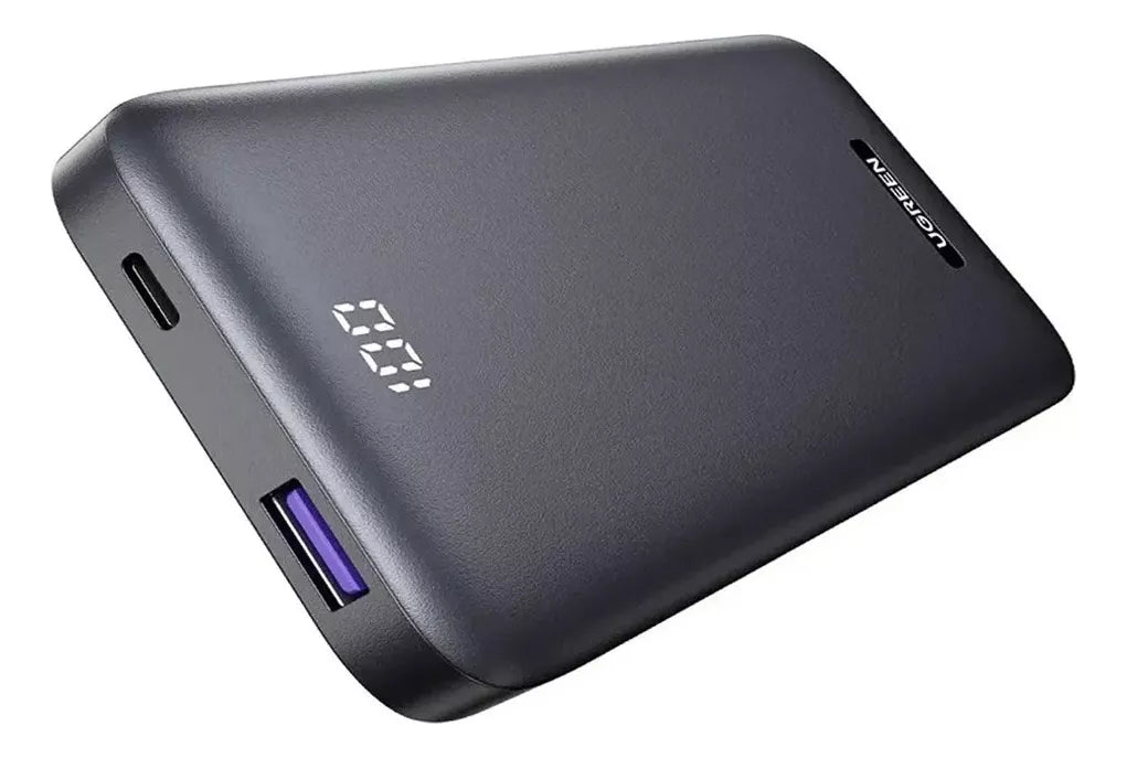 Power Bank de 10000mAh NEXODE 22.5W USB-A USB-C Indicador Led Tecnología de Carga Rápida Ultra Delgado Ultra ligero PD3.0 QC3.0 FCP AFC APPLE SAMSUNG  BC1.2 SC Aprobado CE, Rohs, FCC, REACH, POPS, etc. 25742 - SILYMX