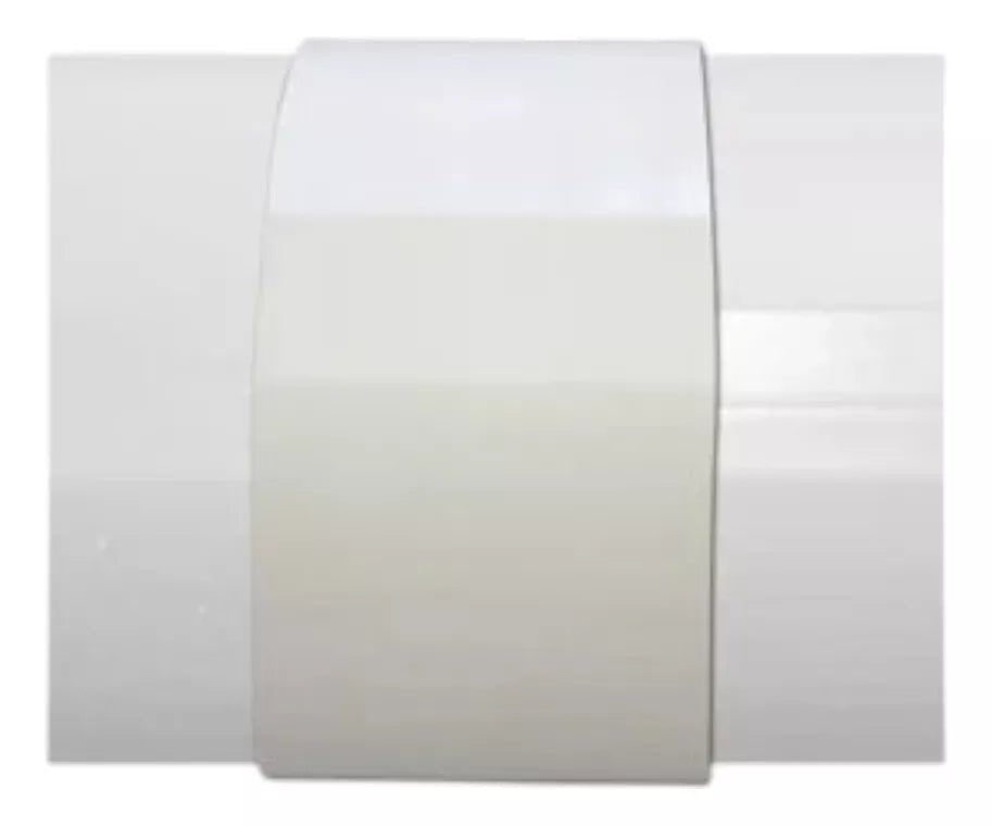 Pieza de unión color blanco de PVC auto extinguible DMC-4FT-U - SILYMX