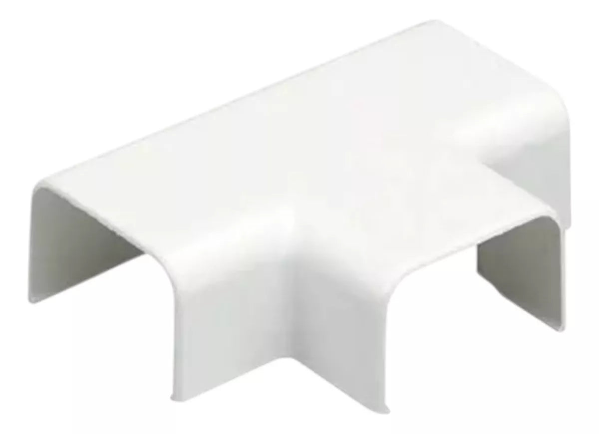 Conexión En T Para Uso Con Canaleta Ld5 Material Abs Color Blanco Mate TF5IW-E - SILYMX