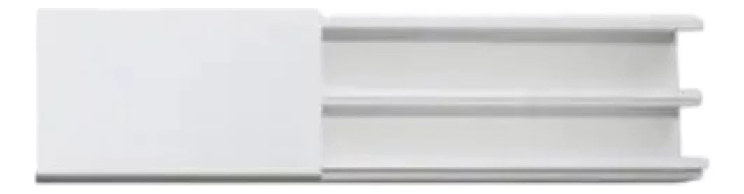 Canaleta color blanco de 3 vías de PVC auto extinguible TMK-2560 - SILYMX