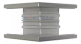 Esquinero exterior de aluminio para canaleta INKA100 INKA-100-EE - SILYMX