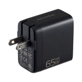 Cargador ADATA 65W USB-C PD 3.0 & QC 4.0 | Carga Rápida para Laptop, iPhone, Android | 3 Puertos | Negro ChargerU-0653-QCPDBK - SILYMX